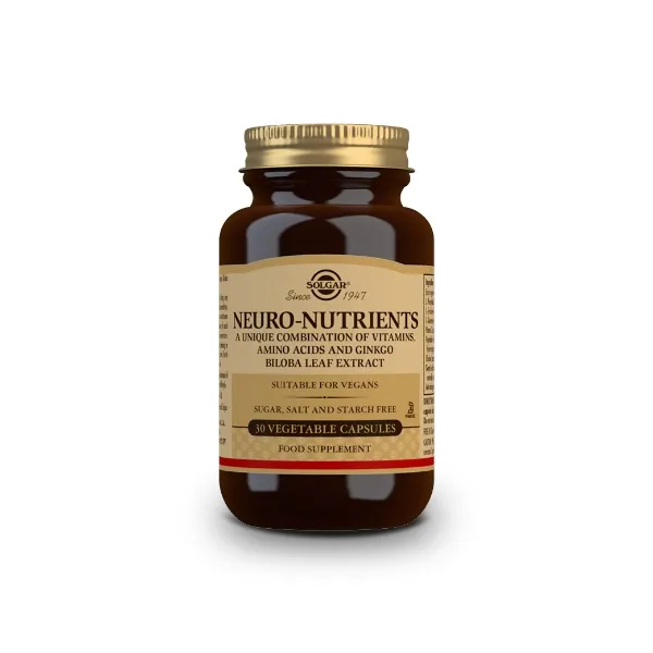Neuro nutrientes 30 caps Solgar