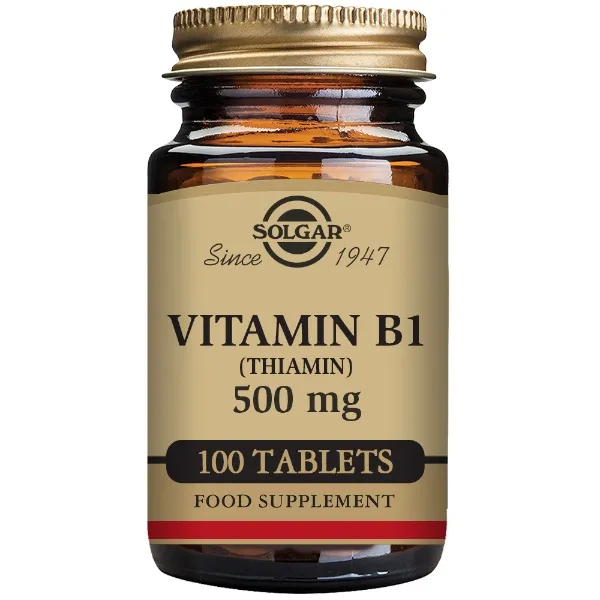 Vit b1 500 mg (tiamina)100 comp Solgar