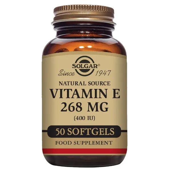 Vit e 400ui (268mg) aceite 50 caps Solgar