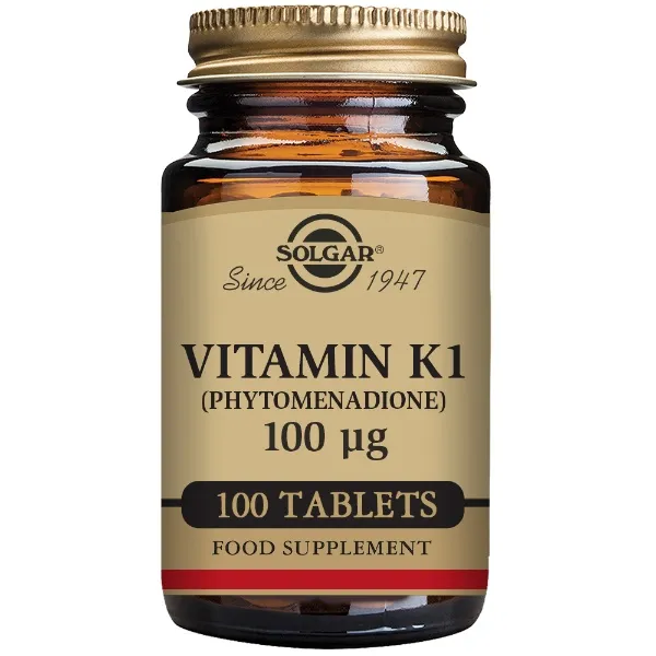 Vitamina k1 (100 mcg) 100 comp Solgar