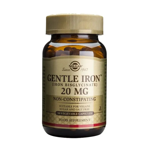 Hierro gentle 180 caps Solgar