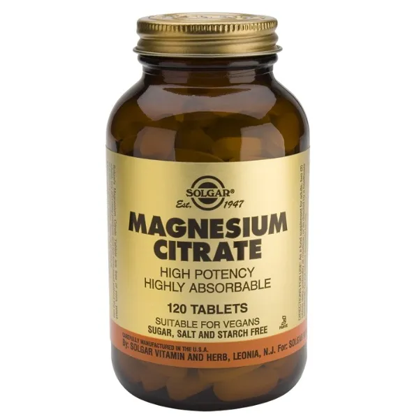 Citrato de magnesio 60 comp Solgar