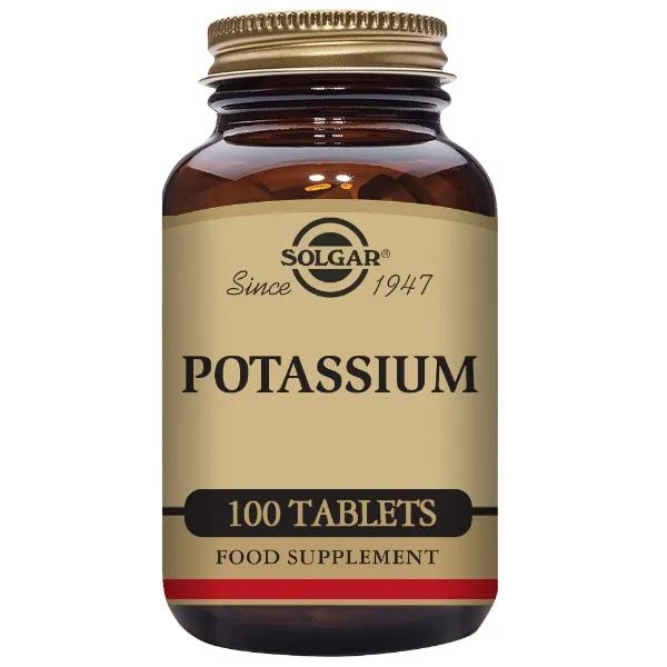 Potasio (como gluconato) 100 comp Solgar