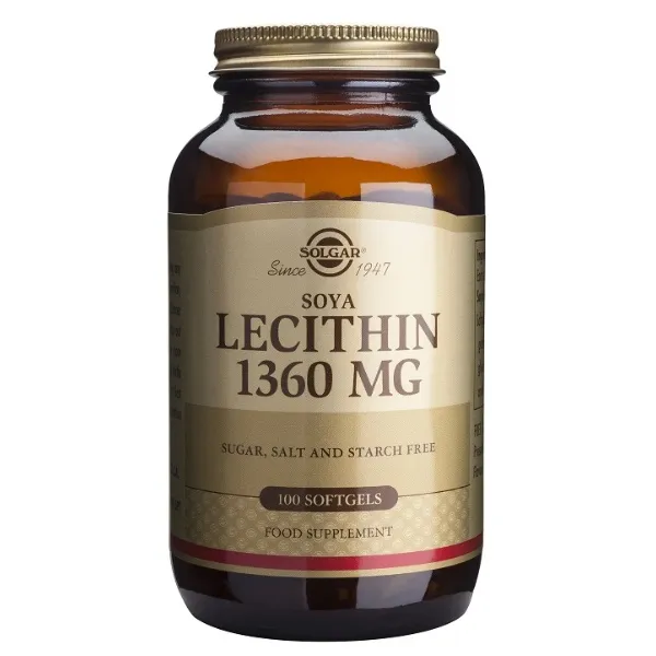 Lecitina 100 caps Solgar