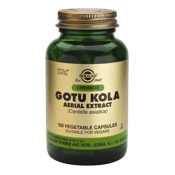 Spf gotu kola 100 vcaps Solgar