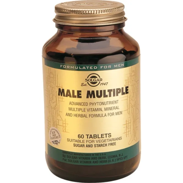 Male multiple (complejo para el hombre) 60 comp Solgar