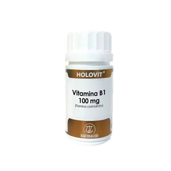 Holovit vitamina b1 100 mg 50 caps Equisalud