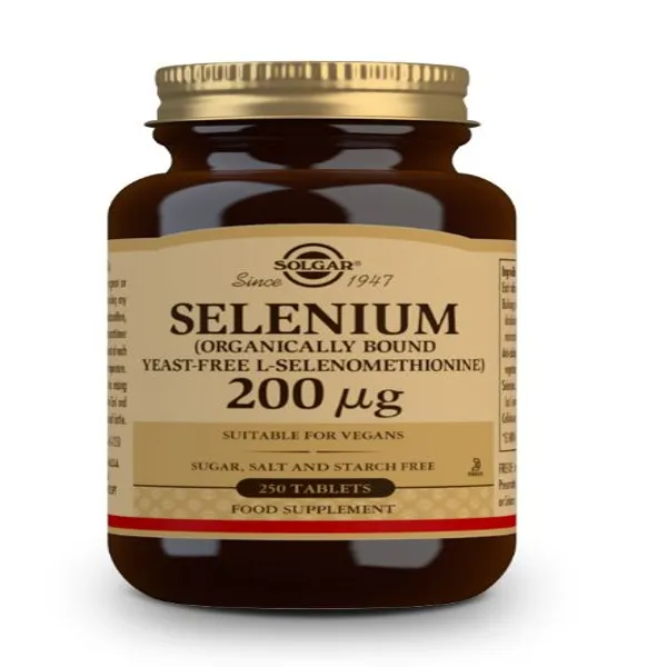 Selenio (sin levadura) 100 comp Solgar
