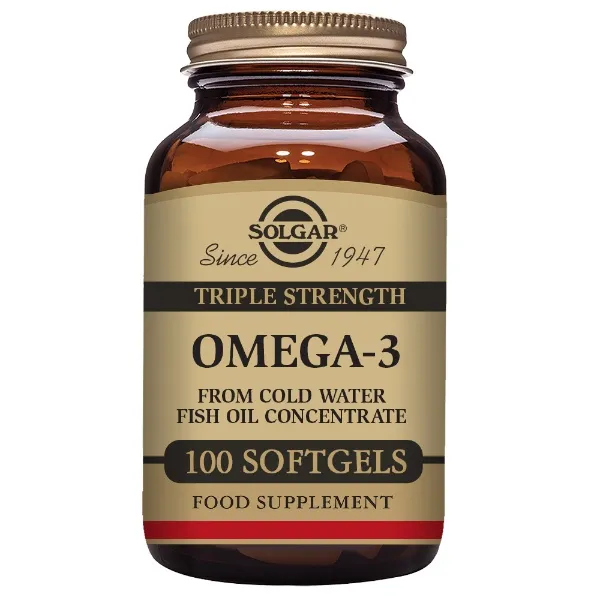 Omega-3 triple concentracion 100 caps Solgar
