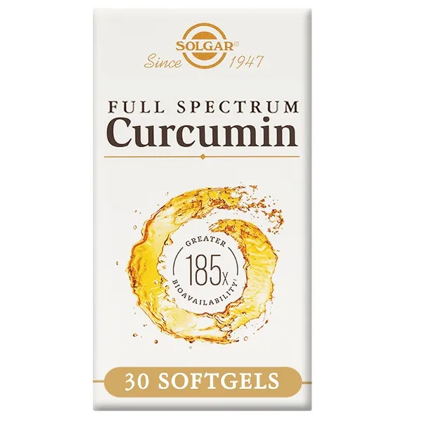 Full spectrum curcumin 30 caps Solgar
