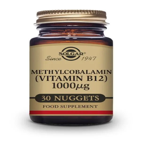 Vitamina b12 (1000 mcg) metilcobalamina 30 comp Solgar