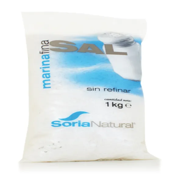 Sal marina fina sin refinar 1 kg Alecosor