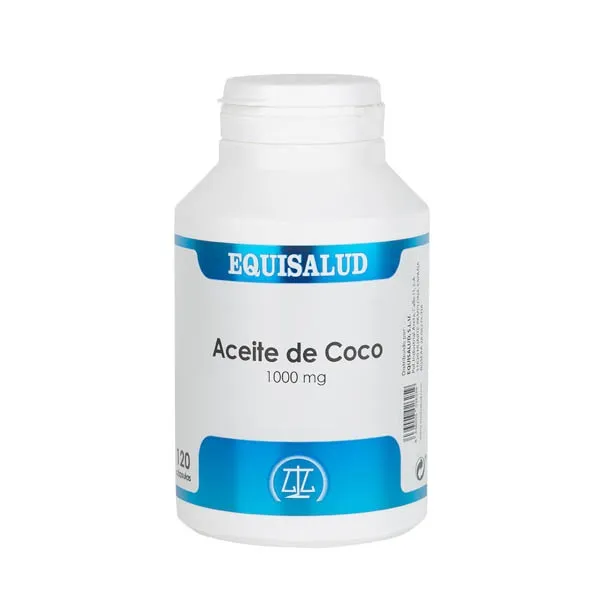 Aceite de coco 1000 mg 120 perlas Equisalud