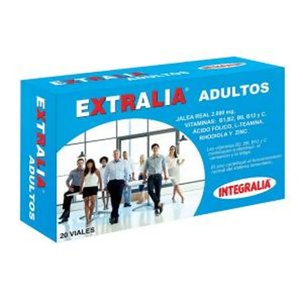 Extralia adultos 20 viales Integralia