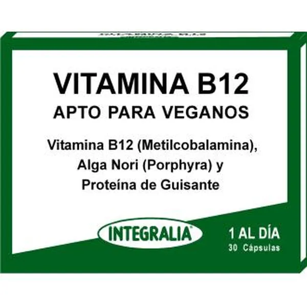 Vitamina b12 vegana 30 caps Integralia
