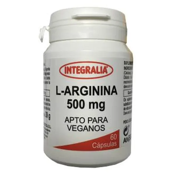 L-Arginina 500Mg. 60Cap. Integralia