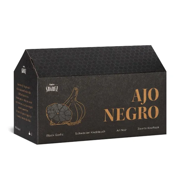 Ajo negro black allium 100% natural 2 cabezas F suarez