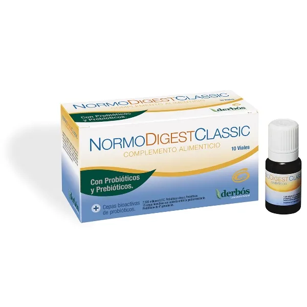 Normodigest classic simbiotico 10 viales Dherbos