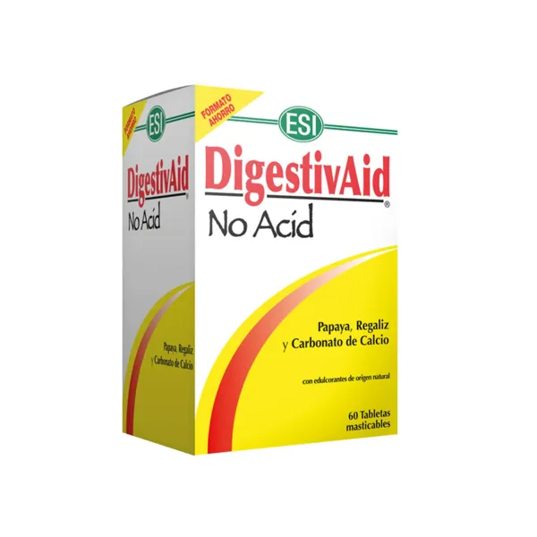 Digestivaid no acid  60 tabletas Trepatdiet