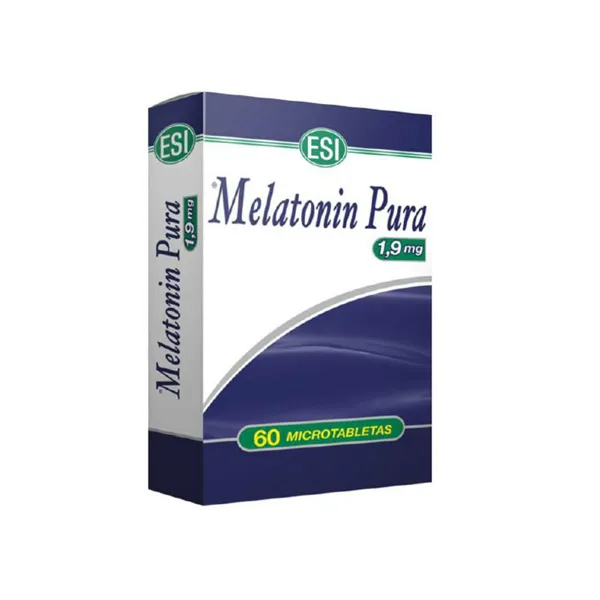 Melatonina pura 1,9 mg 60 microtabletas Trepatdiet