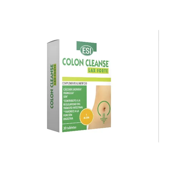 Colon cleanse lax forte 850 mg x 30 tabletas Trepatdiet