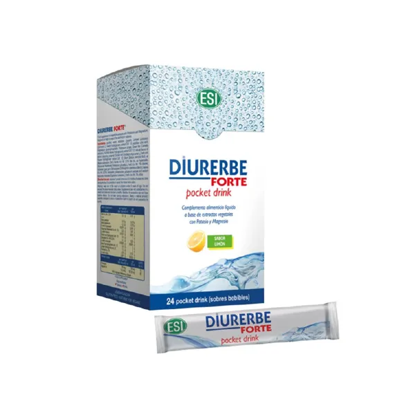 Diurerbe forte pocket drink 24 sobres Trepatdiet