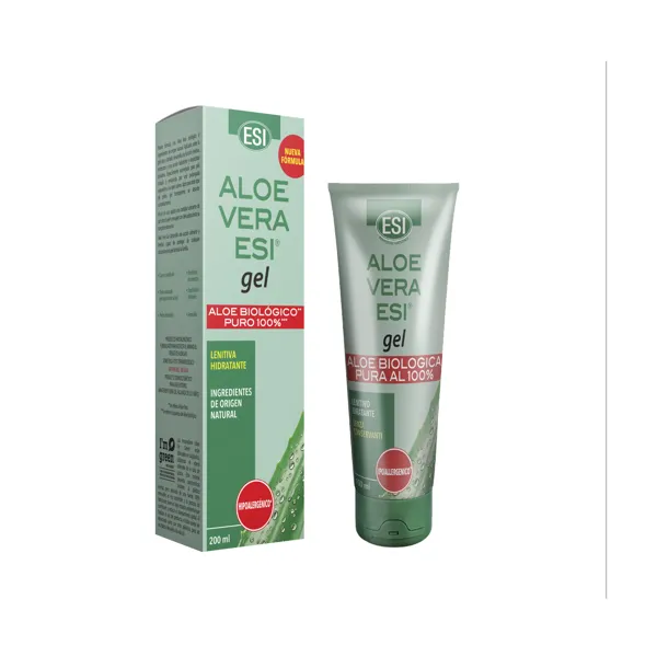 Aloe vera gel puro 100% 200 ml biologico Trepatdiet