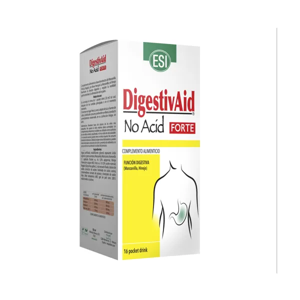 Digestivaid no acid forte pocket drink 16 sobres Trepatdiet
