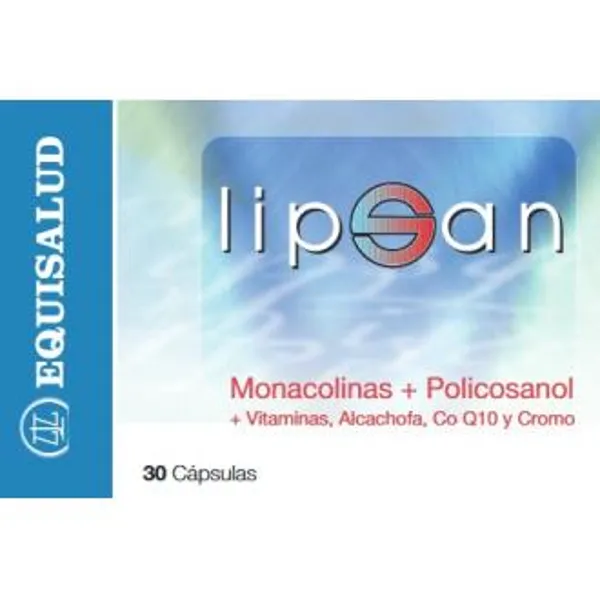 Lipsan 30 caps manocolinas + policosanol Equisalud