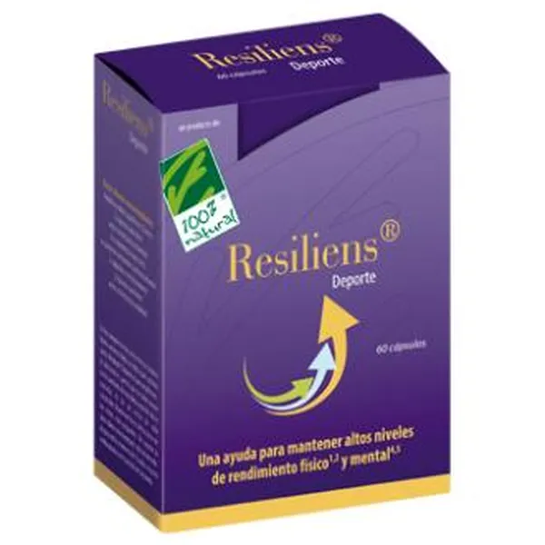 Resiliens deporte 60 caps 100%natura