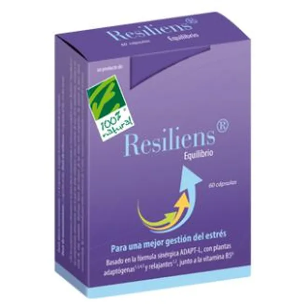 Resiliens equilibrio 60 vcaps 100%natura