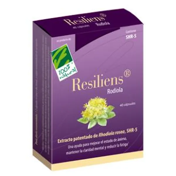 Resiliens  rodiola 40 vcaps 100%natura