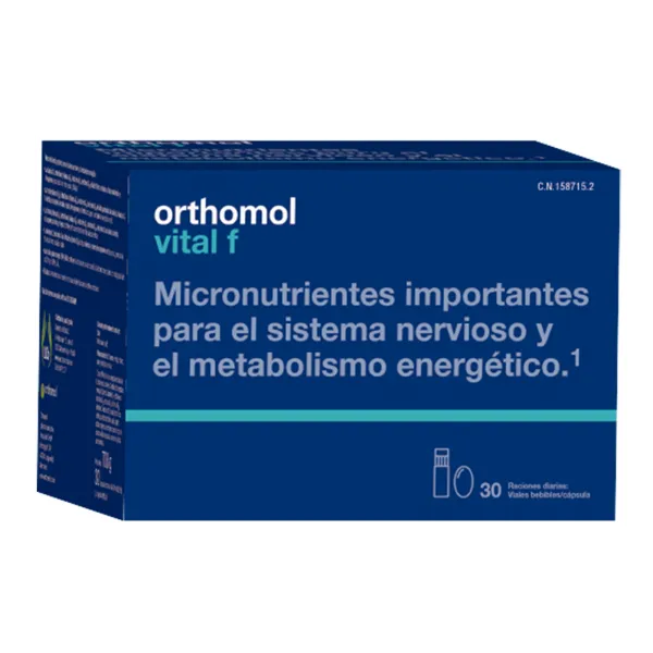Orthomol vital f bebible 30 viales Orthomol