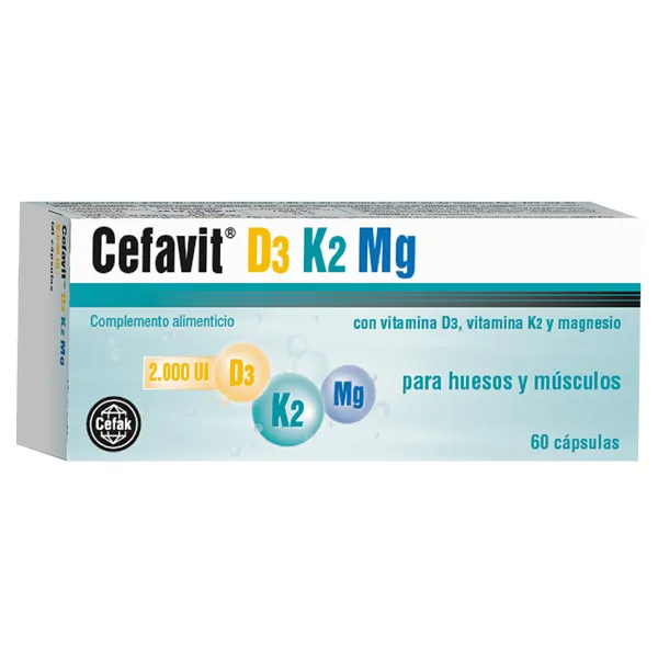 Cefavit d3 k2 mg 60 caps Cobas