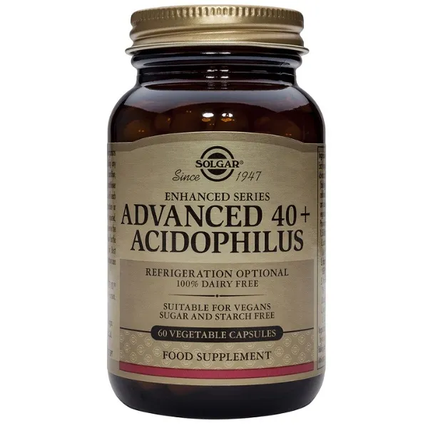 Avanced 40+ acidophilus 120 vcaps Solgar