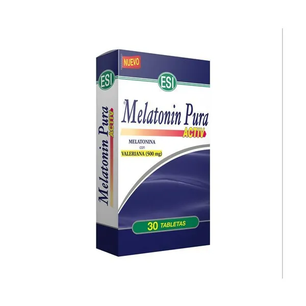 Melatonin (30 tabletas ) activ 1 mg Trepatdiet