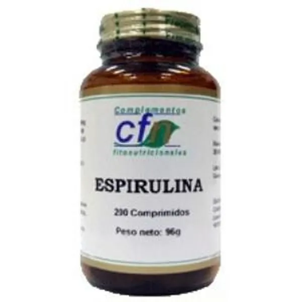 Espirulina 400 mg 200 comp Cfn