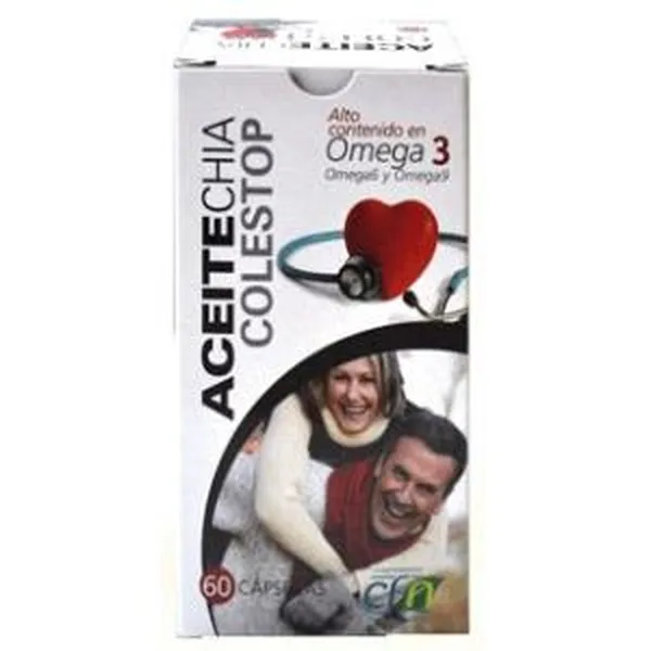 Aceite chia 1 gr 60 perlas Cfn