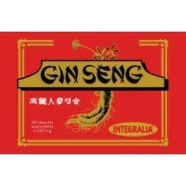 Ginseng coreano  60 caps x 500 mg Integralia