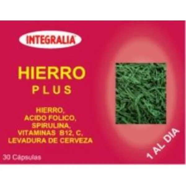 Hierro plus 30 caps Integralia