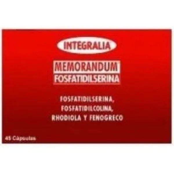 Memorandum fosfatidilserina 45 caps Integralia