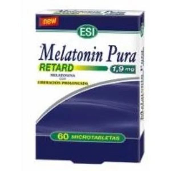 Melatonin retard  pura 1,9 mg 60 mtabletas Trepatdiet