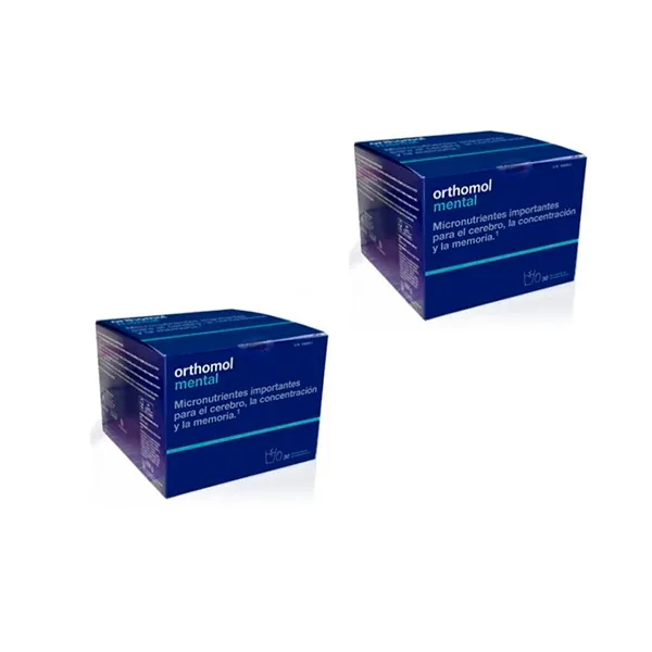 Pack 2 und Orthomol Mental 30sbrs+caps.