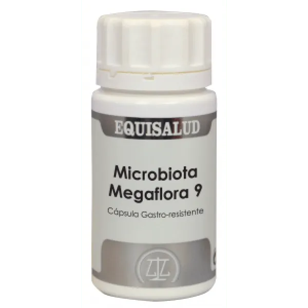 Microbiota megaflora 9 180 caps Equisalud