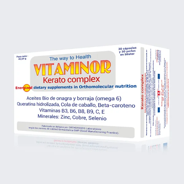 Kerato 60 caps Complex Vitaminor