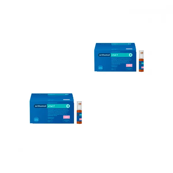 Pack 2 und Orthomol Vital F Viales 30 Orthomol